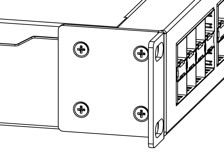 Montaje en rack CRS320